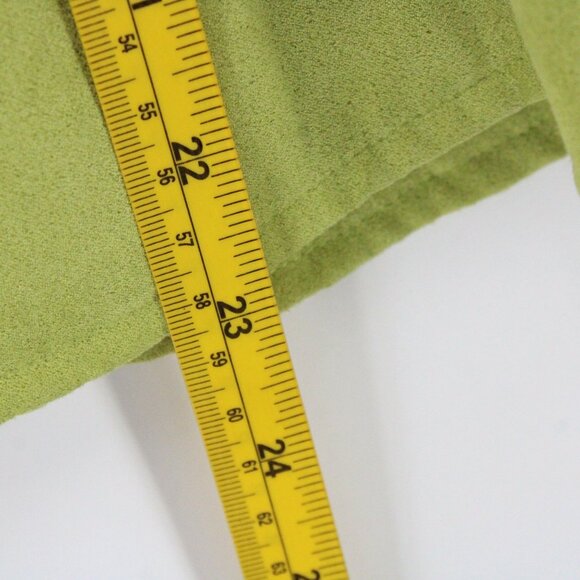 Vintage Conrad C Collection Jacket Womens Green Full Zip Lined Polyester Size 12 - Picture 10 of 10